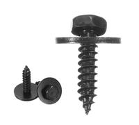 Car 8mm Hex Head Self Tapping Tapper Screws And Washer 4.8 X 19 Mm Undertray Splash Guard Wheel Fastener Clips For BMW(10pcs)
