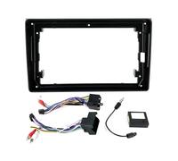 Car 9 Inch Car Radio Bezel Frame Dashboard Mounting Panel Frame Cable Canbus For A4 2002-2008 Radio Frame