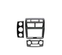 Car 9 Inch Car Radio Fascias Panel Screen Dash Fit Dash Trim Kit Frame For Kia For Sportage MT AC/AT AC 2007-2013 Radio Frame(Frame BLACK)