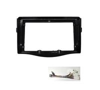 Car 9Inch/10.1Inch Car DVD Frame Audio Fitting Adaptor Dash Trim Kit Facia Panel For Toyota For RAV4 2007-2012 Radio Frame(Frame-cord 1)