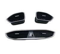 Car a/c Air Vent Panel Compatible With Hyundai For Santa Fe For Santafe 2019 2020 2021 2022 2023 Car Front Dash Panel AC Air Conditioning Vent Outlet Middle(1 Set 3 pcs)