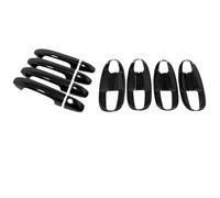 Car ABS Door Handle Bowls Cover Trim with Keyhole Only LHD for Vito W447 2014 2015 2016 2017 2018 2019 2020(No Hole Glossy)