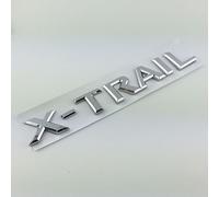 Car ABS Emblems Letters Badge Sticker Decals, For X-TRAIL Front,Rear Trunk/grille/Steering Wheel Exterior Accessories
