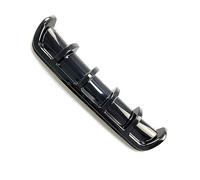 Car ABS Rear Bumper Diffuser Spoiler, For Audi SQ5 TT TT 8J TT FV Universal Shark Fin Bumper Spoilers auto Rear Lip Spoiler Wing,A/black
