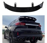 Car ABS Rear Spoilers for Mini Hatch R50 R56 F55 F56 JCW/One/One D/Cooper/S 2001-2022 2023 2024, Auto Rear Trunk Bumper Spoiler Roof Trim Exterior Lip Kit Accessories,Gloss Black