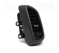 Car AC Air Outlet Grille For Cayenne For 7P5 2010 2011 2012 2013 2014 Front Dash Central Left Right Air Conditioner AC Vent Outlet AC Grille Console Vent(Front Left-Carbon)