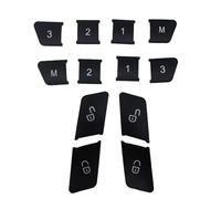 Car AC Button Stickers For Benz Classe E W212 2010 2011 2012 2013 2014 2015,Car Air Condition AC Control Radio Dash Panel Button Repair Auto Interior Accessories,A-Black