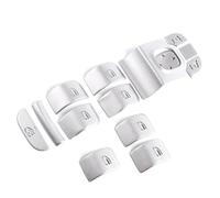 Car AC Button Stickers For Benz GLA GLB 2020 2021 2022 2023 2024,Car Air Condition AC Control Radio Dash Panel Button Repair Auto Interior Accessories
