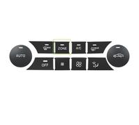 Car AC Button Stickers For Benz GLK X204 2008 2009 2010 2011 2012 2013 2014 2015,Car Air Condition AC Control Radio Dash Panel Button Repair Auto Interior Accessories,A