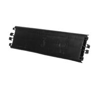Car Ac Cabin Air Filter Plastic Cover Door Panel 9.3x2x1.6 Inch | ABS Clip Structure, Black Textured Finish, Chamfered Edges, Dashboard Fit, Stable Oem-style Installation