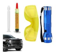 Car AC Leak Detector Kit - Accurate Protective Coolant Leak Detection Tool, Automotive AC System Tester | Reliable Engine Radiator Diesel Transmission Evaporator Compressor Cooling System Inspection