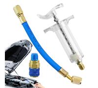 Car AC Oil Injector | Refrigeration Oil Filler for Vehicle,Leakproof Refrigeration Liquid Injector for Marine, Truck, RV, Car, Garage, Industrial, Workshop