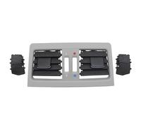 Car AC Outle Rear AC Vent Grille Air Conditioning Panel Cover Trim, Replacement for 3 Series E90 E91 2005-2012 64227210639 LHD RHD AC Front Grille Console Vent (Model h-Beige)(Grey)