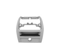 Car AC Radiator Grille Compatible With BMW For 5 Series For F10 For F11 For F18 2010-2017 Rear Air Vent Grille Outer Surrounding Frame Replacement(Model A Gray)