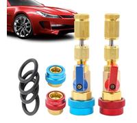 Car Ac Valve Core Removal Tool No Refrigerant Loss Heavy Duty with Case