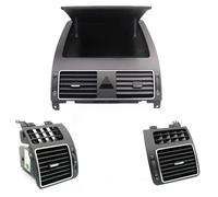 Car AC Vent 1TD819203A 1TD819728C for VW for Caddy for T&Ouran 2004-2016 Front Rear Left Right Centre Chrome Console AC Air Conditioning Outlet Vent(3pcs)