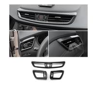 Car AC Vent Both Sides Left Right Center/Middle Air Conditioning Outlet Cover Trim For Qashqai For J11 For Rogue For Sport 2014-2020 Console Decoration(Color2)