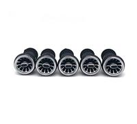 Car AC Vent Car Accessories 5PCS LED Front Dashboard AC Air Condition Vent Outlet Turbo Interior Trim For TT 2007-2014