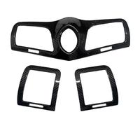 Car AC Vent Cover AC Outlet Vent Cover Trim Sticker Dashboard Air Panel Kit Compatible With Maserati For Gran For Turismo For GC 2008-2017