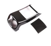 Car AC Vent Cover Rear Air Conditioning Outlet Vent Frame Trim Cover Sticker Compatible with Benz for A Class for CLA for W177 2019 2020 2021 2022(Carbon Fiber)