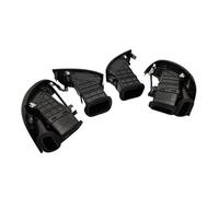 Car AC Vent Grille Cover For Kia For Forte For Cerato For Koup 2009 2010 2011 2012 2013 A/C Air Outlet Vents 4piece Dashboard Air Conditioner Outlet