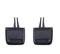 Car AC Vent Grille For Panamera 2010-2016 Car Front Console Rear Air Conditioning AC Vent Grille Outer Frame Panel AC Air Outlet Grille(Left Right 1 Pair)