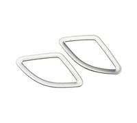 Car AC Vent Ring AC Vent Cover Front Air Conditioning Outlet Decoration Sticker Trim Interior Accessories Compatible with BMW for X1 for F48 2016-2022(Style B)