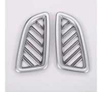 Car AC Vent Ring AC Vent Trim Cover Car Center Control Dashboard Panel Air Outlet Frame Stickers Compatible With Benz For C Class For W205(Style A)