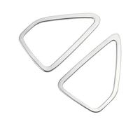 Car AC Vent Ring Car Styling 2pcs Dashboard Air Conditioner Outlet Decoration Cover Compatible With Peugeot 208 2020 2021 2022 2023 2024