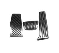 Car Accelerator Brake Pedal Cover Foot Rest Non Slip Pad Accessories Replacement for Toyota For Camry 70 For XV70 2018 2019 2020 2021 2022 2023 2024 Car Brake Pedal (Color : 3pcs Silv