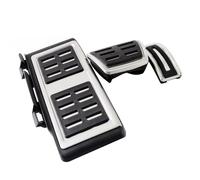Car Accelerator Fuel Brake Pedal Clutch Pedals Rest Foot Mat Interior Accessories For Seat For Leon 5F For MK3 pedal covers(AT 3pcs)