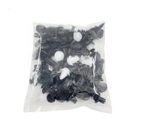 Car Accessories 100PCS Auto Fastener Clip Car Fender Push Retainer Mixed Body Pin Rivet Bumper Door Trim Panel Universal Clips Fixed Buckle