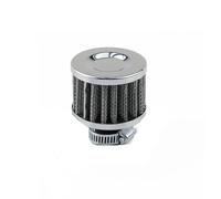 Car Accessories 12mm Air Filter Vent Crankcase Breather Valve Stem Covers Cold Intake Air Intake Filter(WHITE)