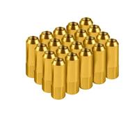 Car Accessories 20PCS 60mm M14*1.5 Wheel Nuts Racing Lug Nuts Screw Tuner Racing Lug Wheel Nuts Screw Anodized Wheel Bolts