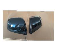 Car accessories 2pcs Auto Left Right Side Rearview Mirror Cover Wing Shell Cap Housing For Tesla For Model Y 2019 2020 2021(Black- Silver)