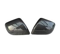Car Accessories 2Pcs/Set Rear View Mirror Covers Fit For Tesla For Model Y Juniper For Launch 2025 Left, Right Side Mirror Trim Covers(Glossy Carbon)