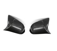 Car accessories 2PCS Side Rearview Gloss Mirror Cover Wing Shell Cap For Tesla For MODEL 3 2017 2018 2019 2020(Deep black)