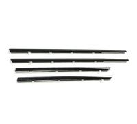 Car Accessories 4Pcs/Set Windows Glasses Seals Decoration Weatherstrip Rubber Sealing Strips for Civic 2012-2019