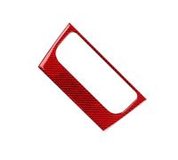 Car Accessories Air Conditio Button Switch Panel Decoration Sticker For VW For Golf 6 Gti R MK6 2008-2012 IENQBVL(Red carbon fiber)