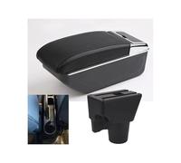 Car Accessories Armrest Box For Kia For Picanto For 3X-Line Car Armrest Storage Box Interior Parts(B2 black line NO USB)