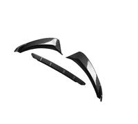Car Accessories Auto Parts Wide Body Kit Front Bumper Lip Spoiler Wing Diffuser Bodykit For Ford For Fusion For Mondeo Mk5 2017 2018 POMPOMPUR(Carbon stripe)