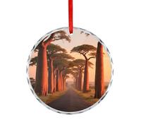 Car Accessories Avenue of The Baobabs Printed Rearview Mirror Pendants Suitable for Decorating Christmas Trees Offices Fireplaces Car Interiors Or Anywhere You Want to Decorate