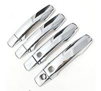 Car Accessories Car Chrome Door Handle Cover Protector For Toyota For Land Cruiser 200 2008-2015 Accessories Door Handle Cover Exterior Trim (Color : 2 smart key hole)