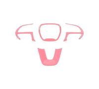 Car Accessories Car Steering Wheel Decoration Cover Accessories For Dodge For Durango 2014-2022 Trim Strips Interior(Pink)