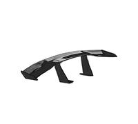 Car Accessories Car Tail Wing Carbon Fiber Look Modified Tail Wings Simple Model Auto Rear Spoiler Decoration(1)
