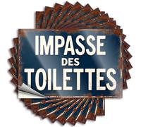 Car Accessories Exploring The Impasse of Toilets Stickers 10Pcs Funny Car Decals Funny Sticker(6X9CM)