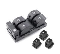 car Accessories Fits for Audi A4 B6 B7 2003 2004 2005 2006 2007 2008 Car Electric Power Master Window Switch Button 8E0959851B 4F0959855A Replacement Parts(4F0959855A-3PCS)(8E0959851B -Set)