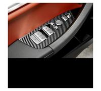Car Accessories For BMW X3 G01 X4 G02 2018-2023 Inner Window Lifting Switch Door Handle Pull Cover Interior(Black lifter panel)