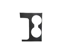 Car Accessories for Chevy for Impala 2014-2020 Carbon Fiber Car Gear Cup Holder Panel Stickers Cover Auto Styling Interior Accessories Vehicle Interior(Black Center)