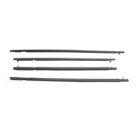 Car Accessories for Civic 2012-2019 4Pcs Car Windows Glasses Seals Decoration Weatherstrip Rubber Trim Sealing Strips(for 2006-2011)